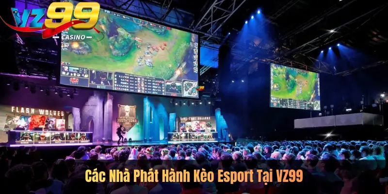 Các Nhà Phát Hành Kèo Esport Tại VZ99