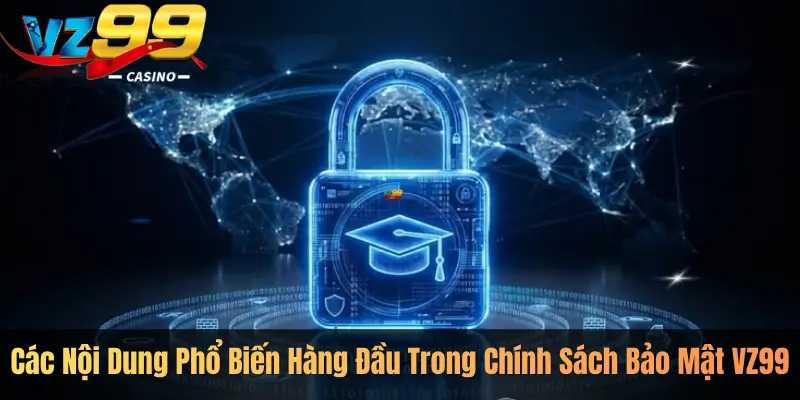 Các Nội Dung Phổ Biến Hàng Đầu Trong Chính Sách Bảo Mật VZ99