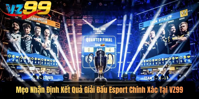 Mẹo Nhận Định Kết Quả Giải Đấu Esport Chính Xác Tại VZ99