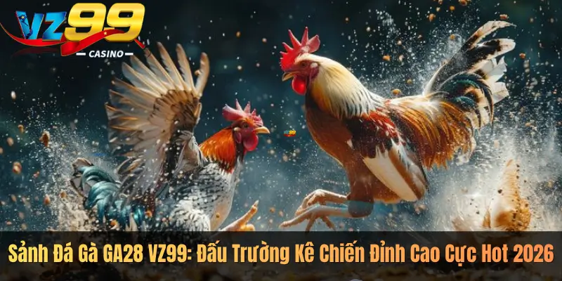 Sảnh Đá Gà GA28 VZ99: Đấu Trường Kê Chiến Đỉnh Cao Cực Hot 2026