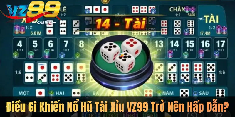 Điều Gì Khiến Nổ Hũ Tài Xỉu VZ99 Trở Nên Hấp Dẫn?